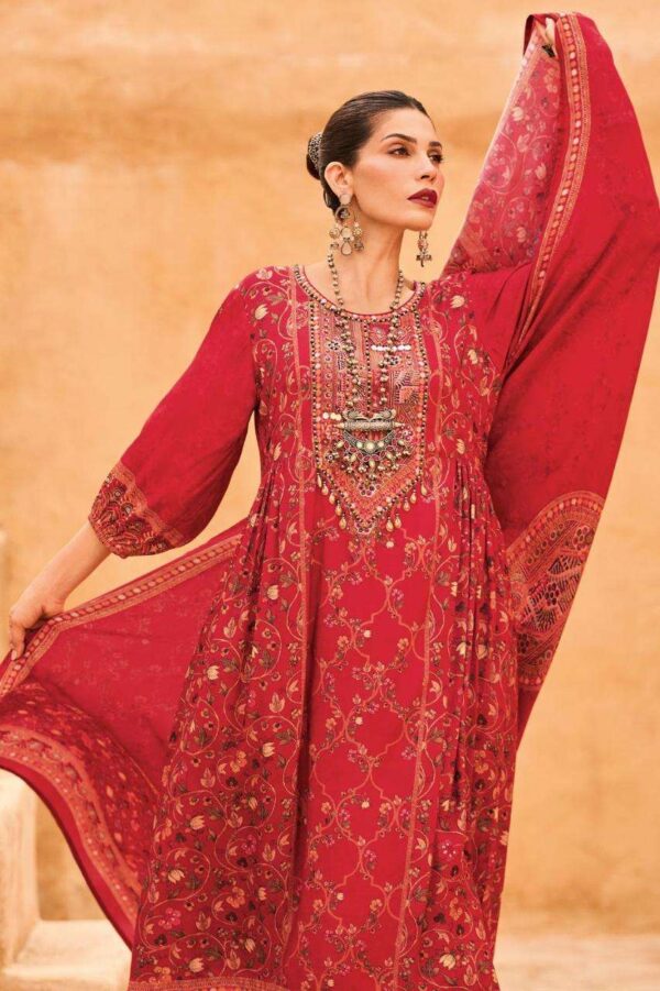 My Fashion Road Varsha Earth Song Exclusive Designs Muslin Suit | ES – 01