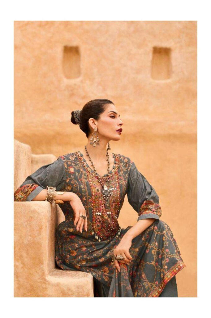 My Fashion Road Varsha Earth Song Exclusive Designs Muslin Suit | ES – 03 My Fashion Road Varsha Earth Song Exclusive Designs Muslin Suit | ES – 03