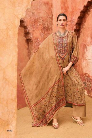 My Fashion Road Varsha Earth Song Exclusive Designs Muslin Suit | ES – 02 My Fashion Road Varsha Earth Song Exclusive Designs Muslin Suit | ES – 02