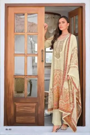 My Fashion Road Varsha Elena Vol 11 Premium Designs Muslin Suit | EL – 02