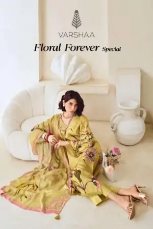 My Fashion Road Varsha Floral Forever Special Exclusive Muslin Dress | FF – 02