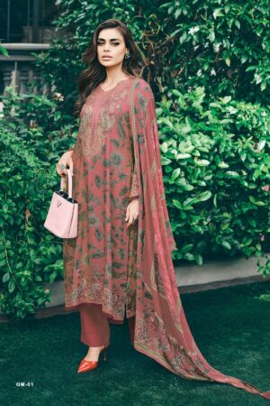 My Fashion Road Varsha Gulmehr Exclusive Fancy Ladies Suit | GM – 01