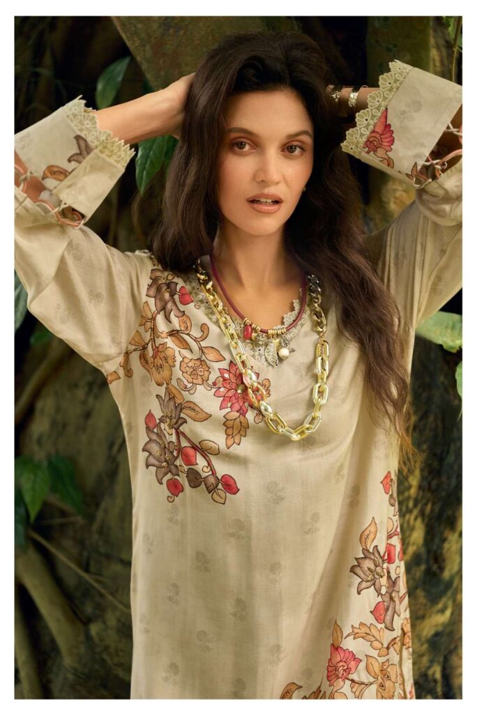 My Fashion Road Varsha Ink Stories Exclusive Designer Muslin Dress | IS – 04