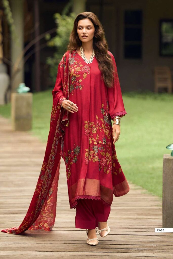 My Fashion Road Varsha Ink Stories Exclusive Designer Muslin Dress | IS – 03