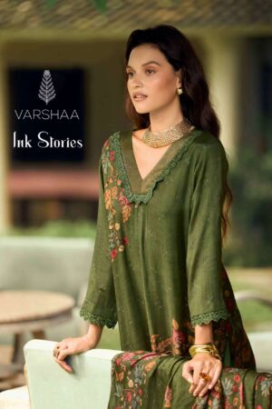 My Fashion Road Varsha Ink Stories Exclusive Designer Muslin Dress | IS – 02
