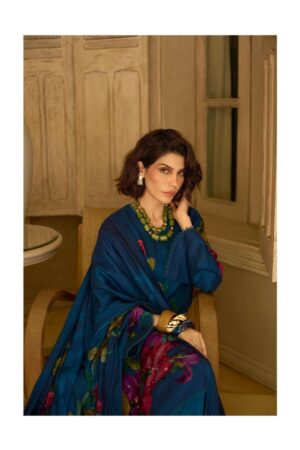 My Fashion Road Varsha Japanese Blossom Premium Designs Muslin Dress | JP – 03