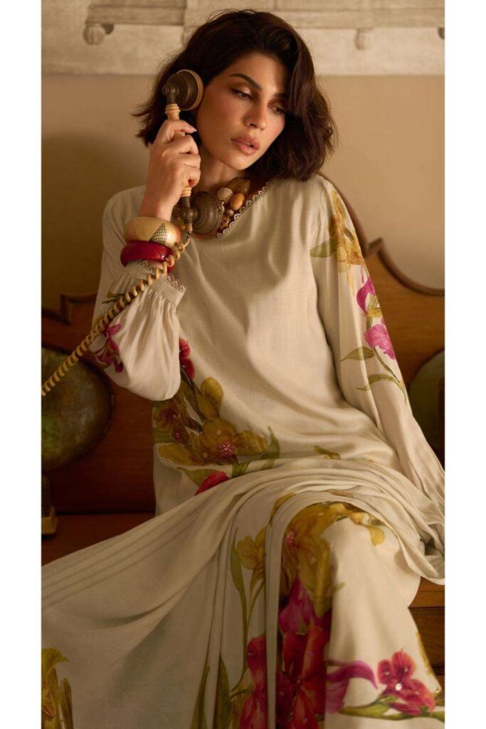 My Fashion Road Varsha Japanese Blossom Premium Designs Muslin Dress | JP – 02 My Fashion Road Varsha Japanese Blossom Premium Designs Muslin Dress | JP – 02