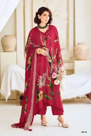 My Fashion Road Varsha Jugunuma Digital Printed Muslin Suit | JM – 03