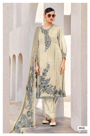 My Fashion Road Varsha Kairo Fancy Muslin Salwar Suit | KR – 02