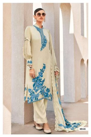 My Fashion Road Varsha Kairo Fancy Muslin Salwar Suit | KR – 03
