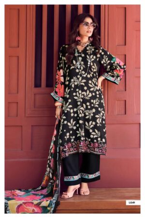 My Fashion Road Varsha Legend Digital Printed Muslin Salwar Suit | LG – 01