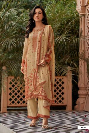 My Fashion Road Varsha Mihra Designer Silk Latest Suit | MR – 01