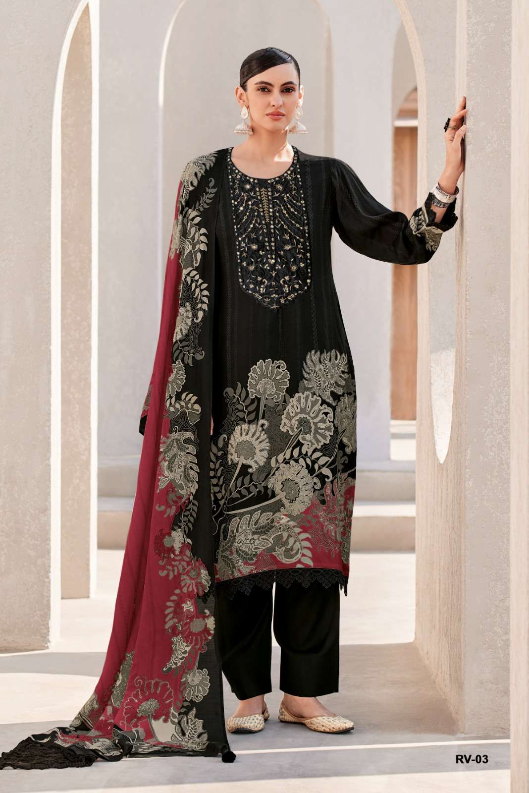 My Fashion Road Varsha Rove Premium Wear Muslin Dress | RV – 03 My Fashion Road Varsha Rove Premium Wear Muslin Dress | RV – 03