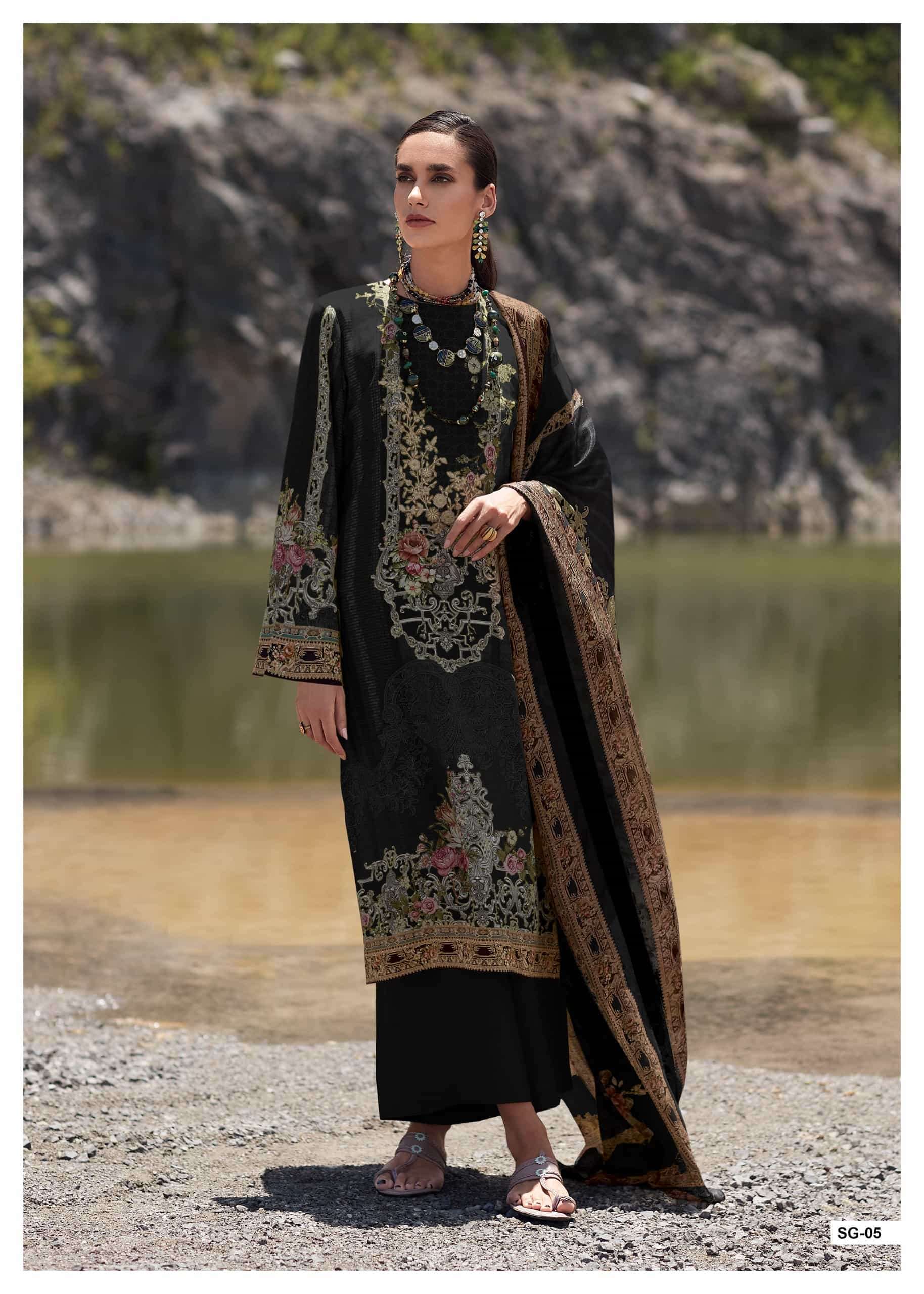 My Fashion Road Varsha Sage Digital Printed Crape Salwar Suit | SG – 05 My Fashion Road Varsha Sage Digital Printed Crape Salwar Suit | SG – 05