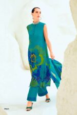 My Fashion Road Varsha The Print Stories Discostar Digital Printed Crape Silk Suit | TPS – 01