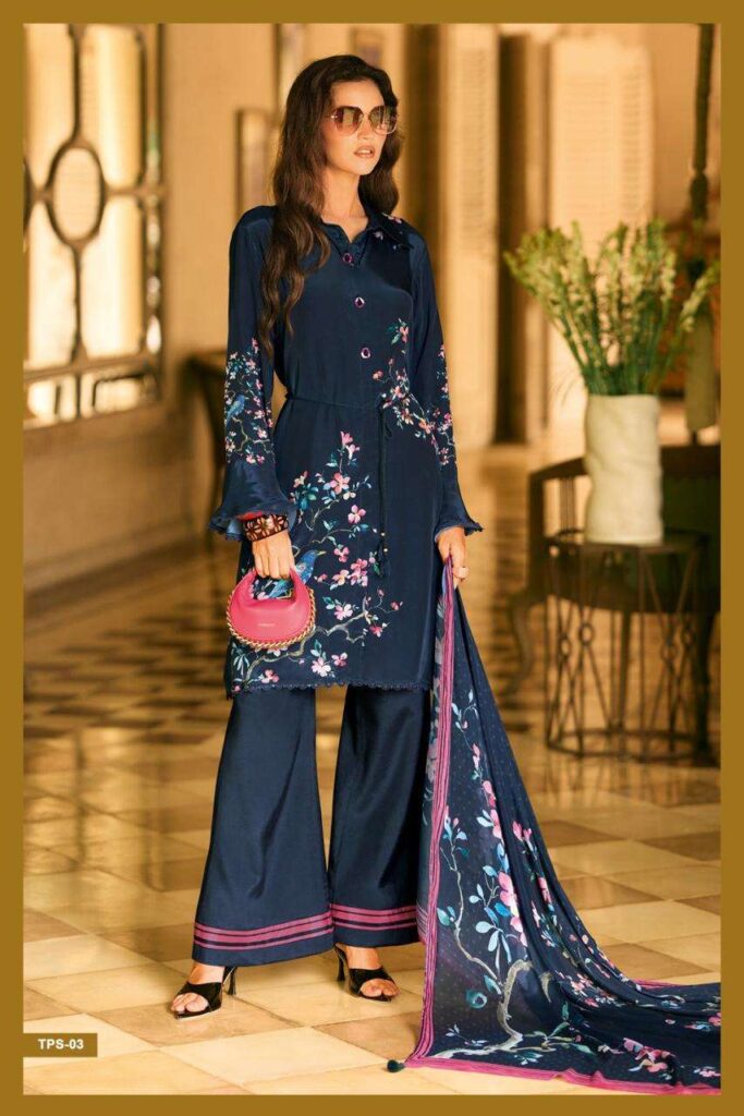 My Fashion Road Varsha The Print Stories Love In Jaipur Crape Silk Suit | TPS – 03