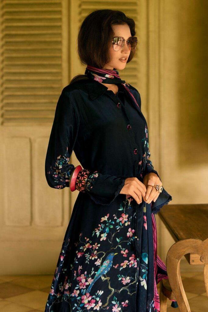 My Fashion Road Varsha The Print Stories Love In Jaipur Crape Silk Suit | TPS – 03 My Fashion Road Varsha The Print Stories Love In Jaipur Crape Silk Suit | TPS – 03