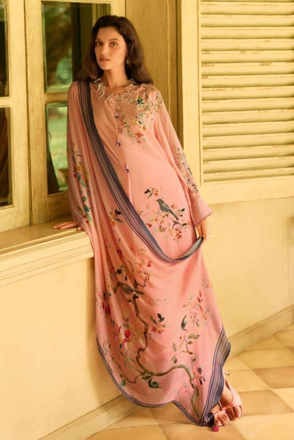 My Fashion Road Varsha The Print Stories Love In Jaipur Crape Silk Suit | TPS – 04