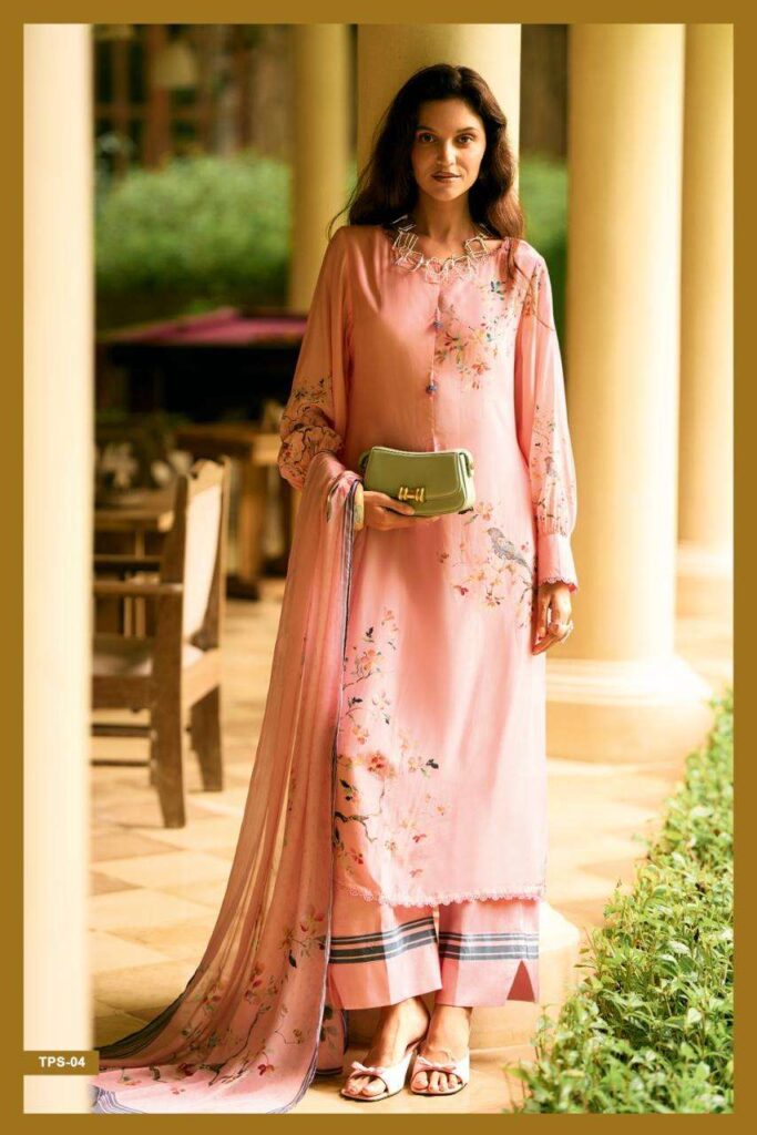 My Fashion Road Varsha The Print Stories Love In Jaipur Crape Silk Suit | TPS – 04