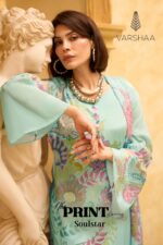 My Fashion Road Varsha The Print Stories Soulstar Fancy Silk Digital Printed Suit | TPS – 03