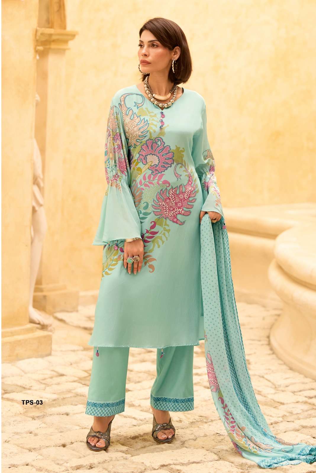 My Fashion Road Varsha The Print Stories Soulstar Fancy Silk Digital Printed Suit | TPS – 03 My Fashion Road Varsha The Print Stories Soulstar Fancy Silk Digital Printed Suit | TPS – 03