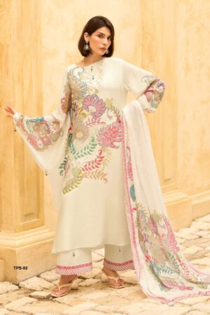 My Fashion Road Varsha The Print Stories Soulstar Fancy Silk Digital Printed Suit | TPS – 02