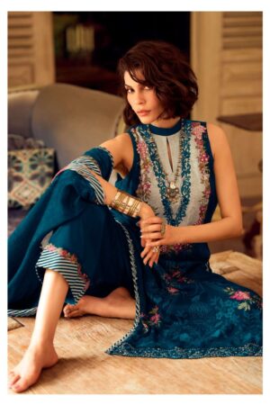 My Fashion Road Varsha Two Of A Kind Vol 15 Fancy Muslin Salwar Suit | TOK – 02