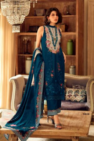 My Fashion Road Varsha Two Of A Kind Vol 15 Fancy Muslin Salwar Suit | TOK – 02