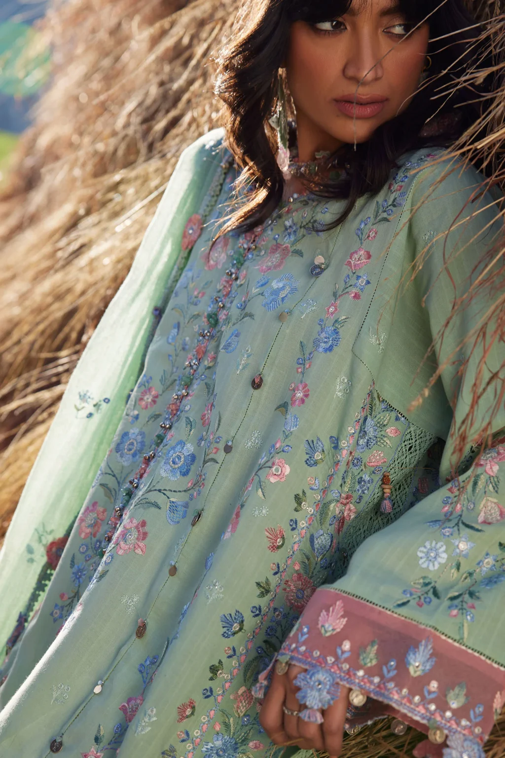 My Fashion Road Zaha Luxury Lawn Collection 2026 | 01 B My Fashion Road Zaha Luxury Lawn Collection 2026 | 01 B