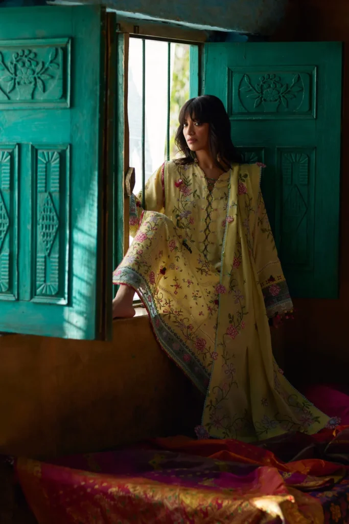 My Fashion Road Zaha Luxury Lawn Collection 2026 | 03 B