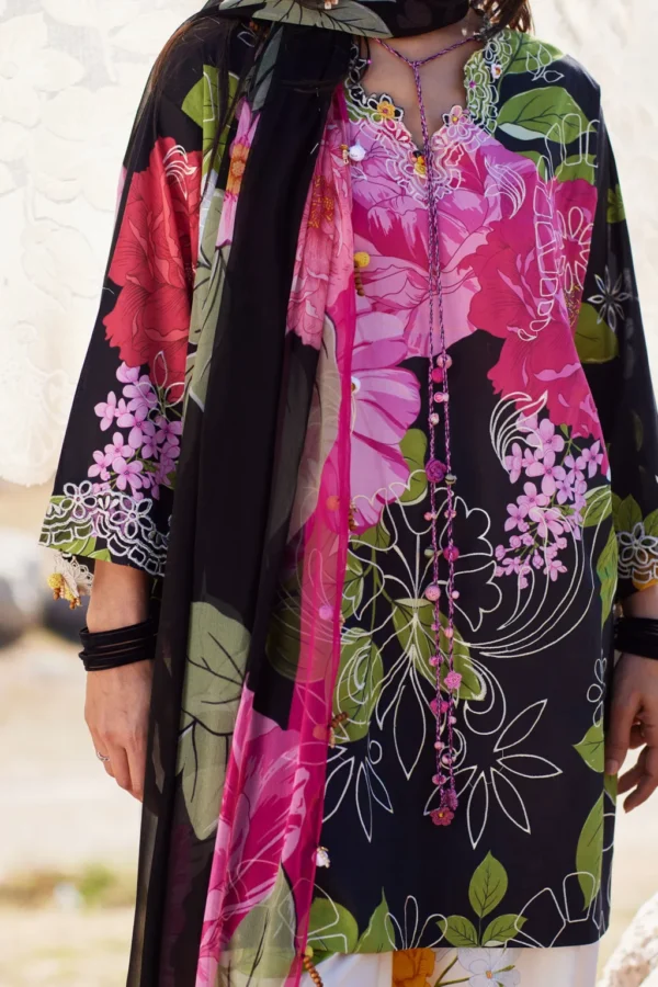 My Fashion Road Zaha Luxury Lawn Collection 2026 | 13 A