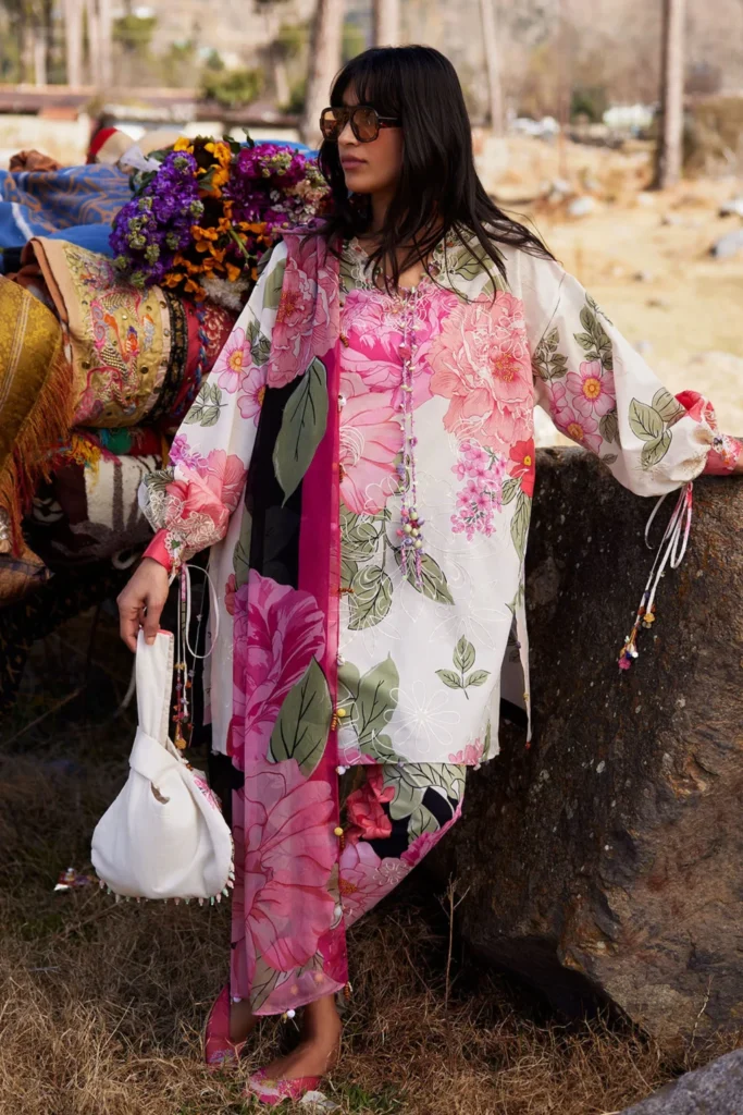 My Fashion Road Zaha Luxury Lawn Collection 2026 | 13 B