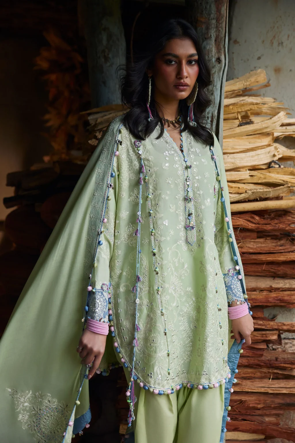 My Fashion Road Zaha Luxury Lawn Collection 2026 | 02 A My Fashion Road Zaha Luxury Lawn Collection 2026 | 02 A
