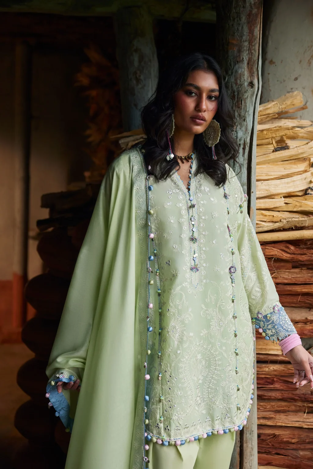 My Fashion Road Zaha Luxury Lawn Collection 2026 | 02 A My Fashion Road Zaha Luxury Lawn Collection 2026 | 02 A