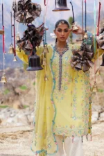 My Fashion Road Zaha Luxury Lawn Collection 2026 | 01 A