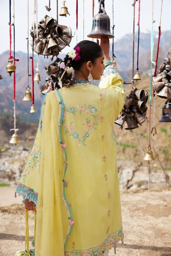 My Fashion Road Zaha Luxury Lawn Collection 2026 | 01 A