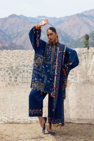 My Fashion Road Zaha Luxury Lawn Collection 2026 | 08 A