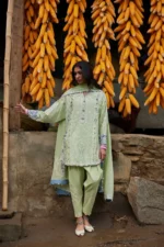 My Fashion Road Zaha Luxury Lawn Collection 2026 | 02 A