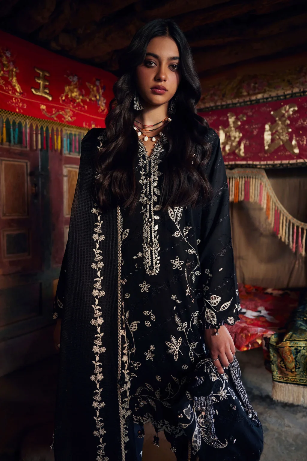 My Fashion Road Zaha Luxury Lawn Collection 2026 | 05 B My Fashion Road Zaha Luxury Lawn Collection 2026 | 05 B