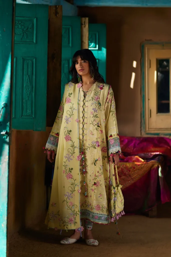 My Fashion Road Zaha Luxury Lawn Collection 2026 | 03 B