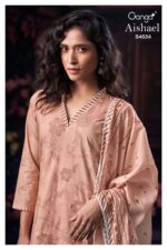 My Fashion Road Ganga Fashion Aishael Premium Wear Cotton Dress | S4634 – C