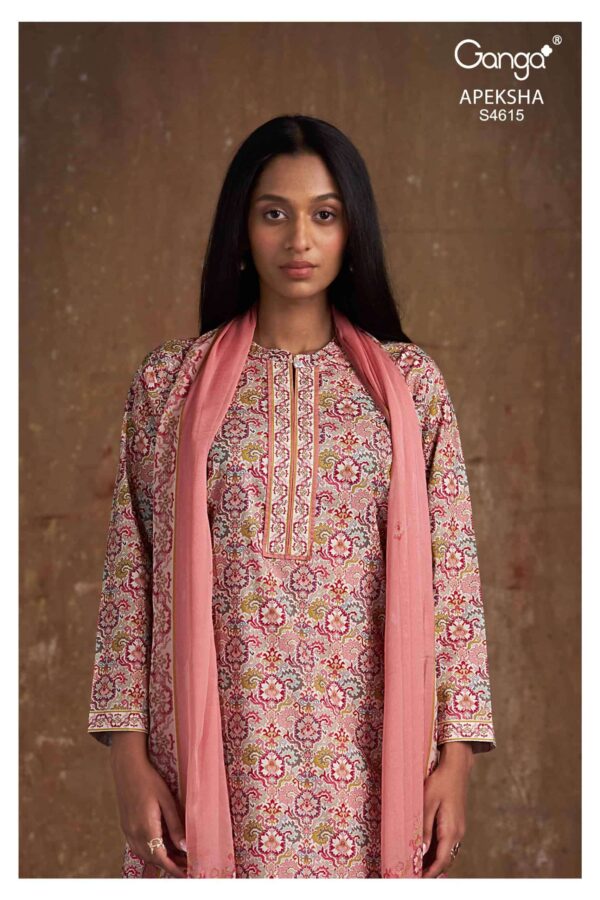 My Fashion Road Ganga Fashion Apeksha Summer Wear Cotton Suit | S4615 – A