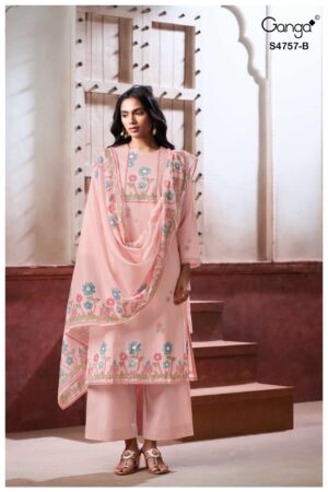 My Fashion Road Ganga Fashion Cirelia Exclusive Cotton Salwar Kameez | S4757 – B