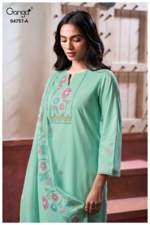 My Fashion Road Ganga Fashion Cirelia Exclusive Cotton Salwar Kameez | S4757 – A