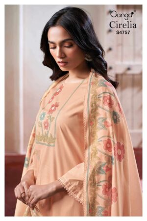My Fashion Road Ganga Fashion Cirelia Exclusive Cotton Salwar Kameez | S4757 – D