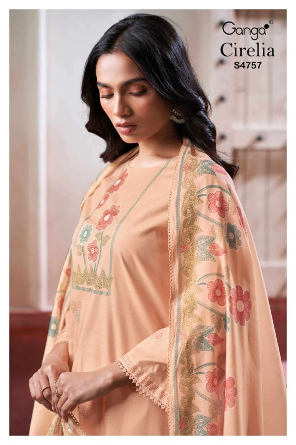 My Fashion Road Ganga Fashion Cirelia Exclusive Cotton Salwar Kameez | S4757 – D