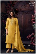 My Fashion Road Ganga Fashion Coresa Unstitch Premium Designs Suit | S4644 – B