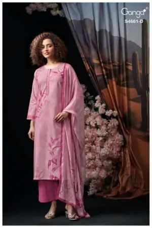 My Fashion Road Ganga Fashion Ditiya Premium Designs Cotton Suit | S4661 – D