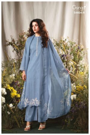 My Fashion Road Ganga Fashion Divena Premium Wear Cotton Salwar Suit | S4604 – A