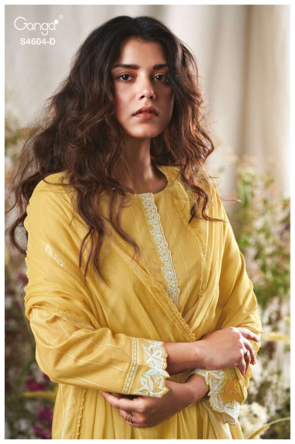 My Fashion Road Ganga Fashion Divena Premium Wear Cotton Salwar Suit | S4604 – D